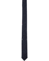 Thom Browne Navy Stripe Tie