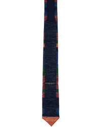 Engineered Garments Navy Striped Tie