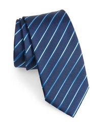 BOSS Stripe Mulberry Tie