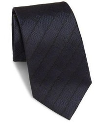 Armani Collezioni Textured Striped Tie