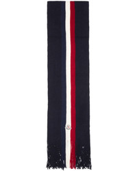Moncler Tricolor Striped Scarf
