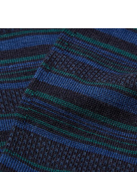 Pantherella Stannard Striped Wool Blend Socks