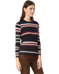 Chinti and Parker Rib Striped Sweater