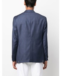 Canali Fitted Single Breasted Button Blazer