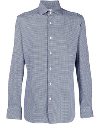 Xacus Houndstooth Buttoned Up Shirt