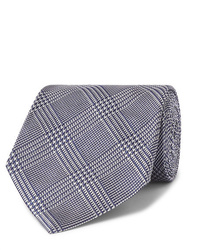 Tom Ford 8cm Prince Of Wales Checked Silk Jacquard Tie