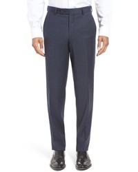 Ted Baker London Jefferson Trim Fit Houndstooth Wool Trousers