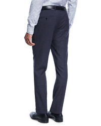 BOSS Micro Houndstooth Wool Trousers