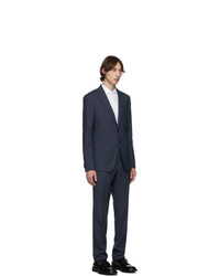 Z Zegna Blue Slim Drop 8 Suit