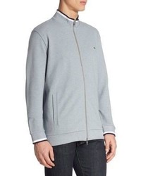 Lacoste Cotton Pique Fleece Zip Jacket
