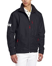 Helly Hansen Crew Midlayer Fleece Lined Waterproof Windproof Breathable Rain Coat Jacket