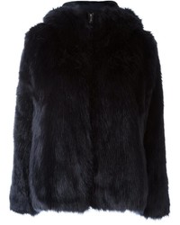 Dondup Faux Fur Zip Up Jacket