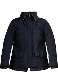 Moncler Eclair Hooded Gabardine Jacket