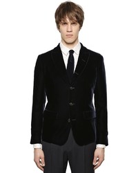 Giorgio Armani Ginza Stretch Velvet Jacket