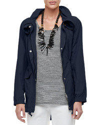 Eileen Fisher High Collar Weather Resistant Utility Jacket