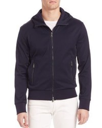 Ralph Lauren Purple Label Interlock Hooded Jacket