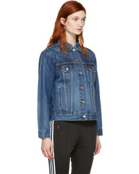 Levi's Levis Blue Ex Boyfriend Trucker Jacket