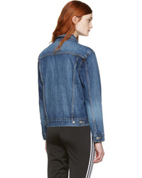 Levi's Levis Blue Ex Boyfriend Trucker Jacket