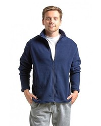 Knocker Polar Fleece Zip Up Jacket With Side Zipped Pockets