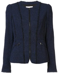 Rebecca Taylor Zipped Pockets Fitted Jacket