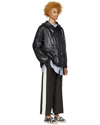 SASQUATCHfabrix. Sasquatchfabrix Black Nylon Pullover Jacket