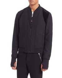 Alexander McQueen Textured Zip Jacket