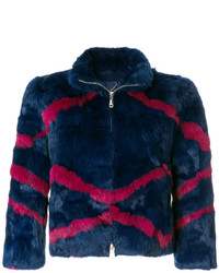 Blugirl Zip Mini Fur Jacket