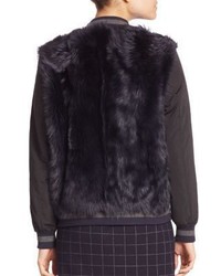 Brunello Cucinelli Zipped Front Fur Jacket