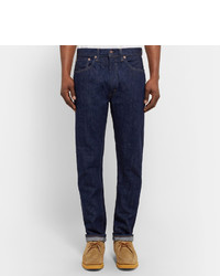 orSlow 107 Slim Fit Washed Selvedge Denim Jeans