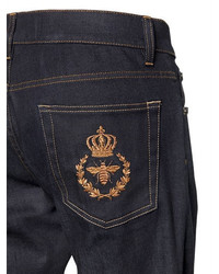 Dolce & Gabbana 165cm Gold Fit Stretch Denim Jeans