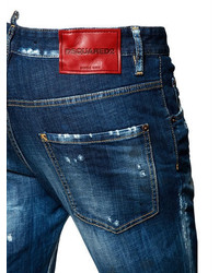 DSQUARED2 16cm Skater Cotton Denim Jeans