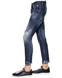 DSQUARED2 16cm Skater Stretch Cotton Denim Jeans