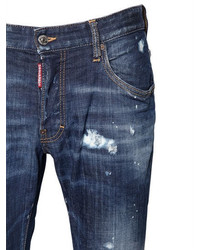 DSQUARED2 16cm Skater Stretch Cotton Denim Jeans