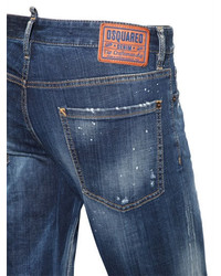 DSQUARED2 175cm Slim Stitched Stretch Denim Jeans