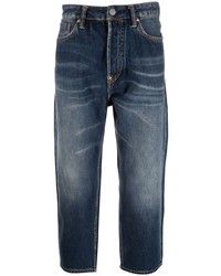 Evisu 2027 High Rise Cropped Jeans