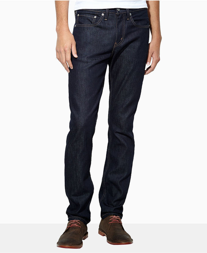 Levi's 511 Slim Fit Jeans, $39 | Macy's | Lookastic.com