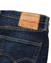 Levi's 511 Slim Fit Washed Stretch Denim Jeans