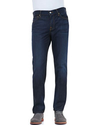 7 For All Mankind Austyn Midnight Moon Five Pocket Jeans Navy