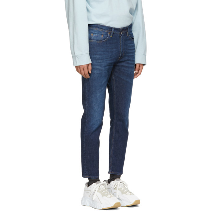 Acne Studios Acne S Blue Bla Konst River Jeans, $280 | SSENSE