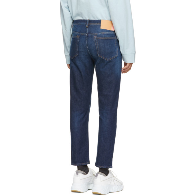 Acne Studios Acne S Blue Bla Konst River Jeans, $280 | SSENSE