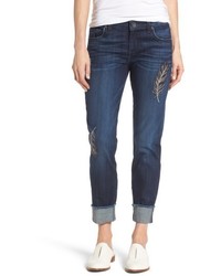 KUT from the Kloth Amy Cuffed Crop Jeans
