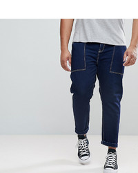 ASOS DESIGN Asos Plus Tapered Jeans In Recycled Cotton