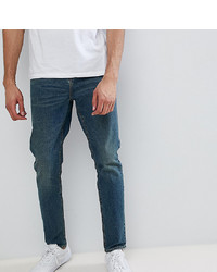 ASOS DESIGN Asos Tall Tapered Jeans In Vintage Dark Wash