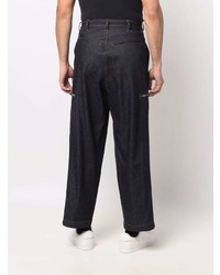 Sacai Belted Wide Leg Jeans