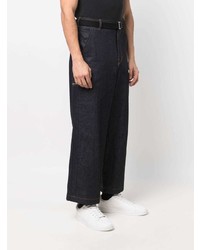 Sacai Belted Wide Leg Jeans