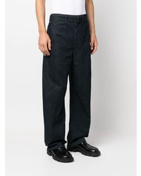 Lemaire Belted Wide Leg Jeans