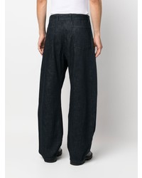 Lemaire Belted Wide Leg Jeans