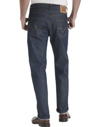 Levi's Big Tall 501 Original Rigid Indigo Shrink To Fit Jeans