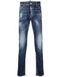 DSQUARED2 Bleached Slim Fit Jeans