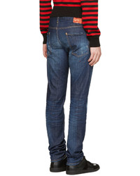 DSQUARED2 Blue And Red Slim Jeans